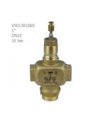 Honeywell three-way brass motor valve 1"