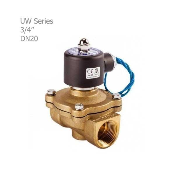 Unid water solenoid valve (unid) UW series size 3/4"