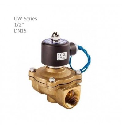 Unid water solenoid valve UW series size 1/2"