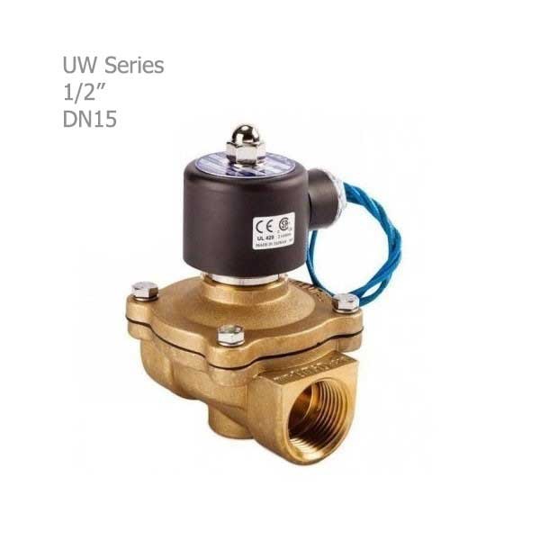 Unid water solenoid valve UW series size 1/2"