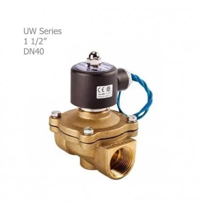 Unid water solenoid valve UW series size 1 1/2"