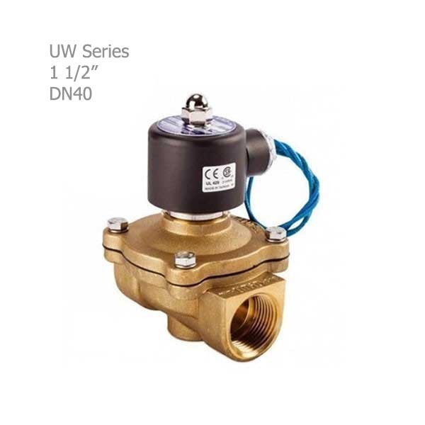 Unid water solenoid valve UW series size 1 1/2"