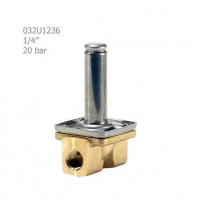 Danfoss electrical two way valve 1/4" 032U1236