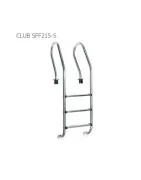 Emaux pool stairs CLUB model SFF215-S