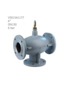 Honeywell three-way flange control valve  6"