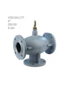 Honeywell three-way flange control valve  6"