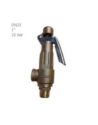 Lever brass star safety valve 10 Bar 1"