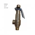 Lever brass star safety valve 10 Bar "3/4