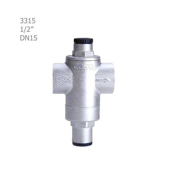 CS CASE Small Spring body pressure relief valve Model 3315 size 1/2"