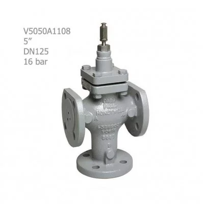 Honeywell three-way flange control valve 5"