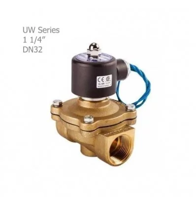 Unid water solenoid valve UW series size 1 1/4"