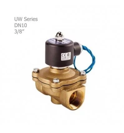 Unid water solenoid valve UW series size 3/8"