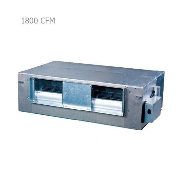 فن کویل کانالی پرفشار میدیا 1800CFM مدل 1800G100