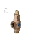 Hisec simple brass safety valve 10 bar "1