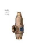 Hisec simple brass safety valve 10 bar "1 1/2