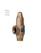 Hisec simple brass safety valve 10 bar "1 1/4