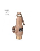 Hisec Lever brass safety valve 10 bar "1 1/2