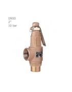 Hisec Lever brass safety valve 10 bar "2