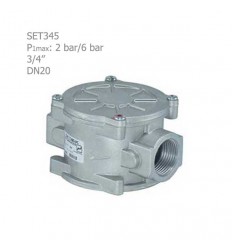 فیلتر گازی ستاک دنده ای "3/4 مدل SET345