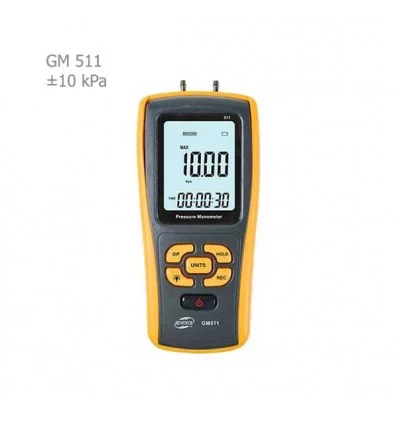 Benetech digital differential pressure gauge GM511 