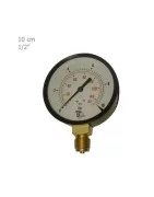 TG dry vertical Manometer 10 cm screen