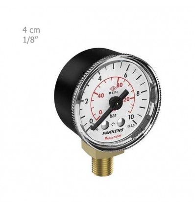Pakkens Manometer Vertical Dry plate 4 Cm