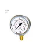 Manometer TG Vertical Oily Plate 10 CM Model KBL