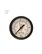 Manometer TG Horizontal dry Plate 4 CM