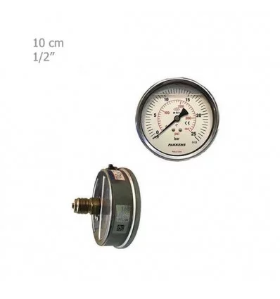 Pakkens Manometer Horizontally Oily Plate 10 Cm