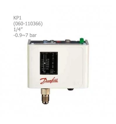 Danfoss Manual-reset Pressure Switch Model KP1