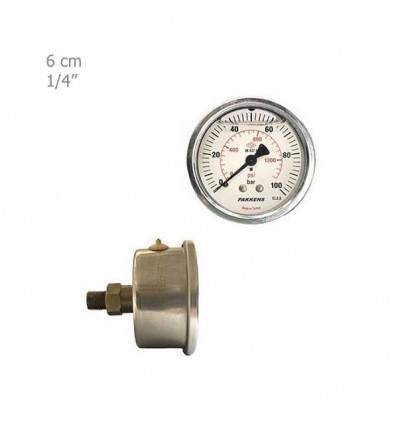 Pakkens Manometer Horizontally Oily Plate 6 Cm