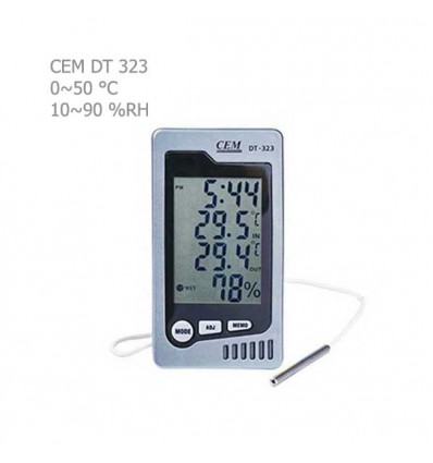 CEM digital hygrometer model DT323