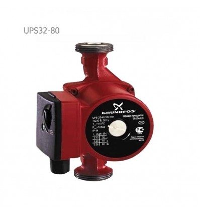 Grundfos Circulator Pump Series UPS32-80 Model