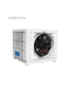 Niroo Tahvieh Alborz Polymer Industrial Evaporative Cooler Front Flow 18000