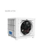 Niroo Tahvieh Alborz Polymer Industrial Evaporative Cooler Front Flow 18000