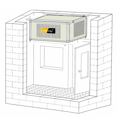 Kiyan Pars Inverter Under Ceiling Cooler 8000