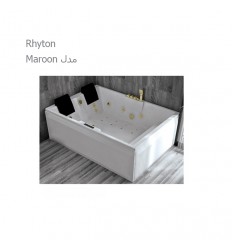 Rhyton Bathtub and Jacuzzi Model Maroon