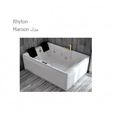 Rhyton Bathtub and Jacuzzi Model Maroon