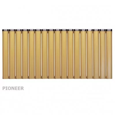 Anit Aluminum 17-blade Radiator Gold pioneer Model