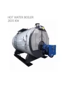 Hararat Gostar Three-pass Hot Water Boiler Model HW18