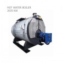 Hararat Gostar Three-pass Hot Water Boiler Model HW18