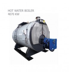 Hararat Gostar Three-pass Hot Water Boiler Model HW35