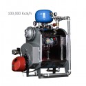 پکیج گرمایشی خزر منبع بندر دو حالته مدل KM-100