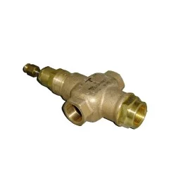 Honeywell three-way brass motorized valve 3/4"