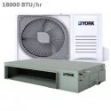 داکت اسپلیت یورک مدل york 18000btu