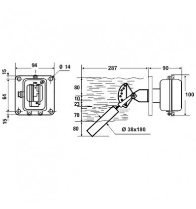 Fantini Magnetic level control for pressurized systems