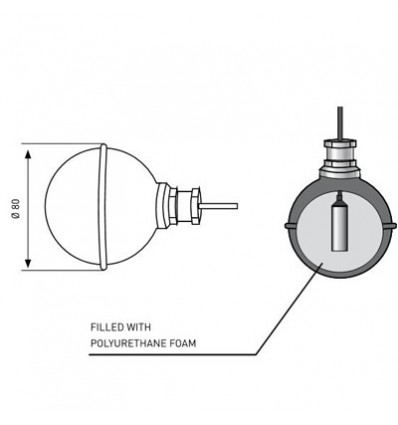 Fantini electromechanical float level control for hazardous liquids