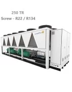 DamaTajhiz Screw AirCooledChiller Model 2DTCHS-250A