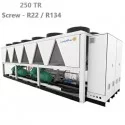 DamaTajhiz Screw AirCooledChiller Model 2DTCHS-250A