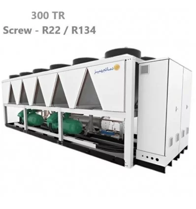 DamaTajhiz Screw AirCooledChiller Model 4DTCHS-320A